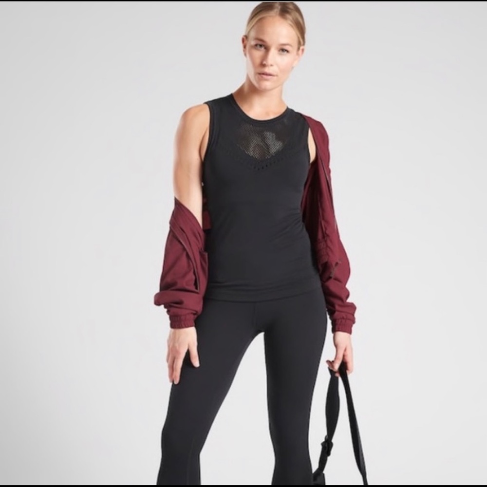 Athleta Pavana Tank black size S/M